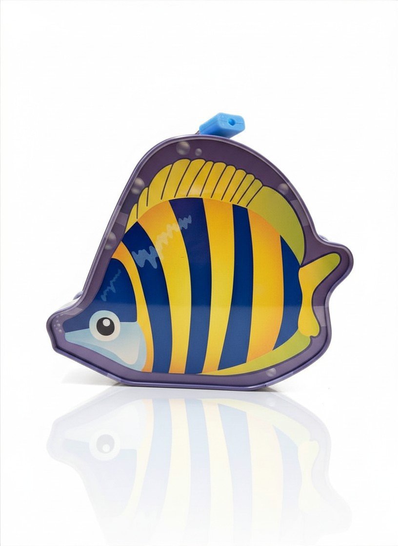 Cute Fish Piggy Bank for Kids – Cartoon Coin Saving Box - Image 4