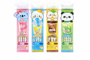 Cute Animal Pencil Case (24 PCS HB Pencils – Choose Your Favorite )
