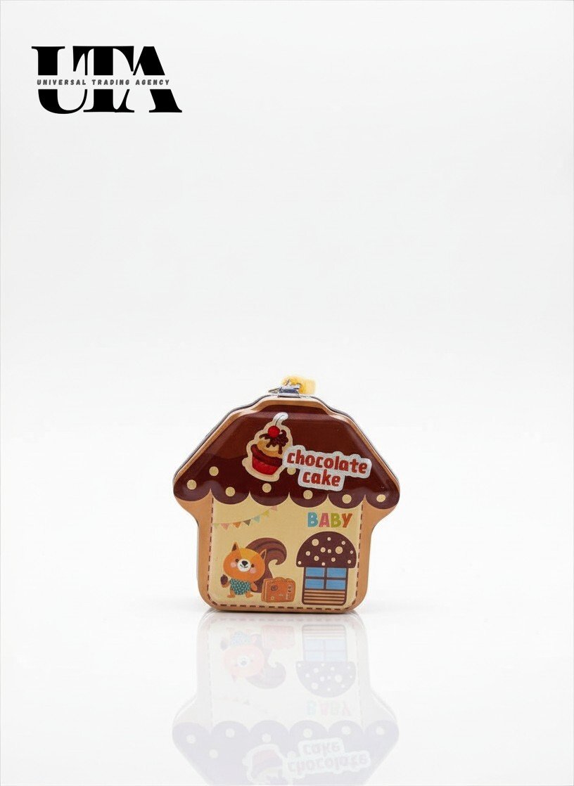 Cute Chocolate Cake Piggy Bank for Kids | Dessert Theme Ceramic Money Saving Coin Box | Ideal Birthday Gift & Baby Shower Return Gift | Reusable Savings Jar with Stopper - Image 9