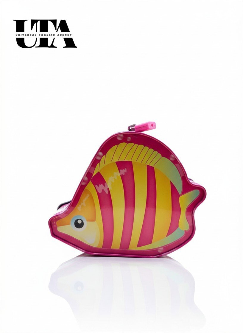 Cute Fish Piggy Bank for Kids – Cartoon Coin Saving Box - Image 6