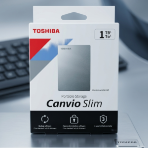 Toshiba Canvio Slim 1TB Portable External Hard Drive | USB 3.2 Gen 1